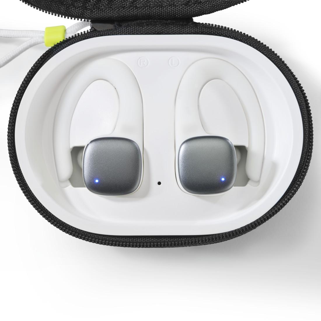 Hama Блутут слушалки "Spirit Athletics" Bluetooth®, True Wireless, Ear Hook, бяло/жълто