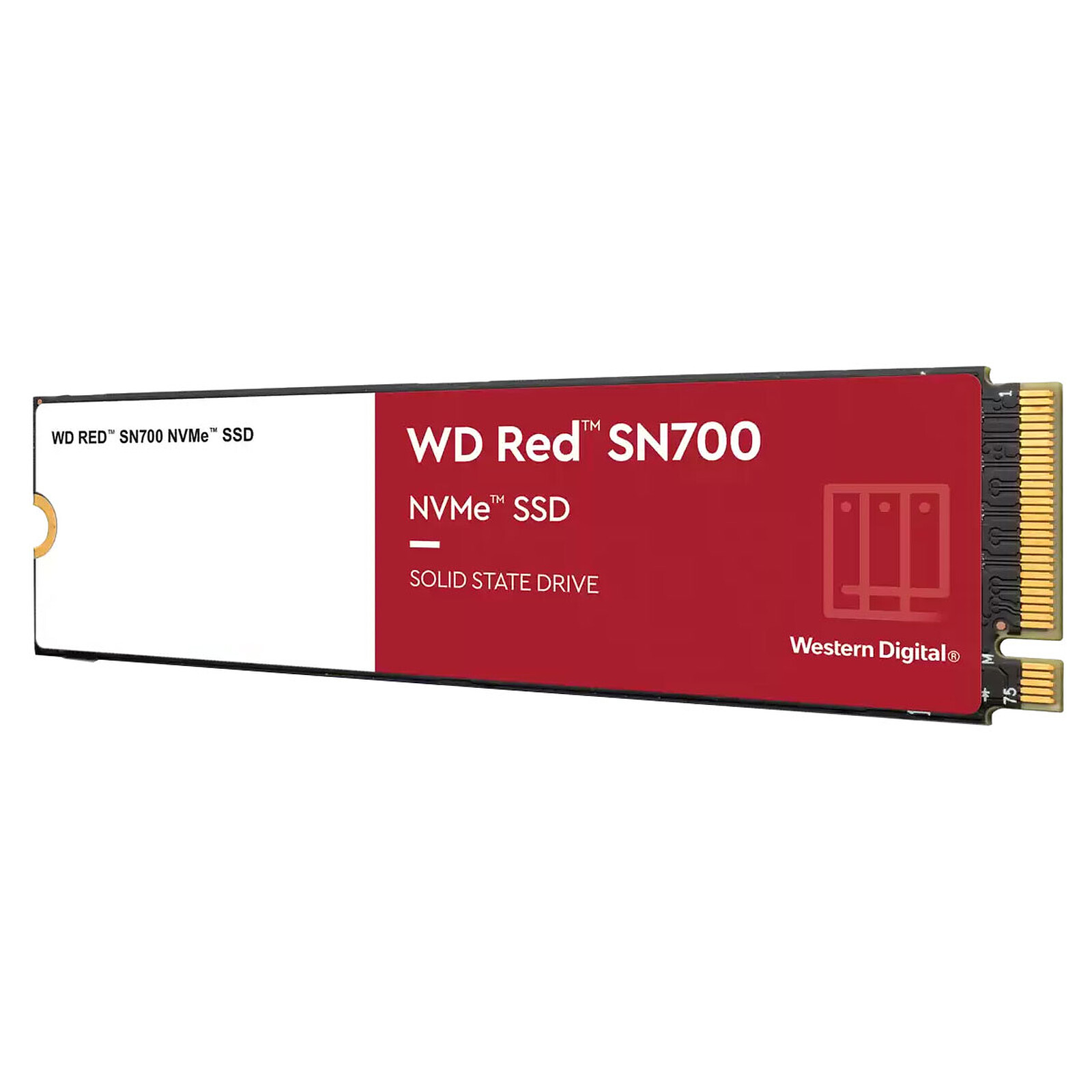 Диск SSD WD Red SN700 1TB M.2 2280 NVMe PCIe Gen3x4 - WDS100T1R0C