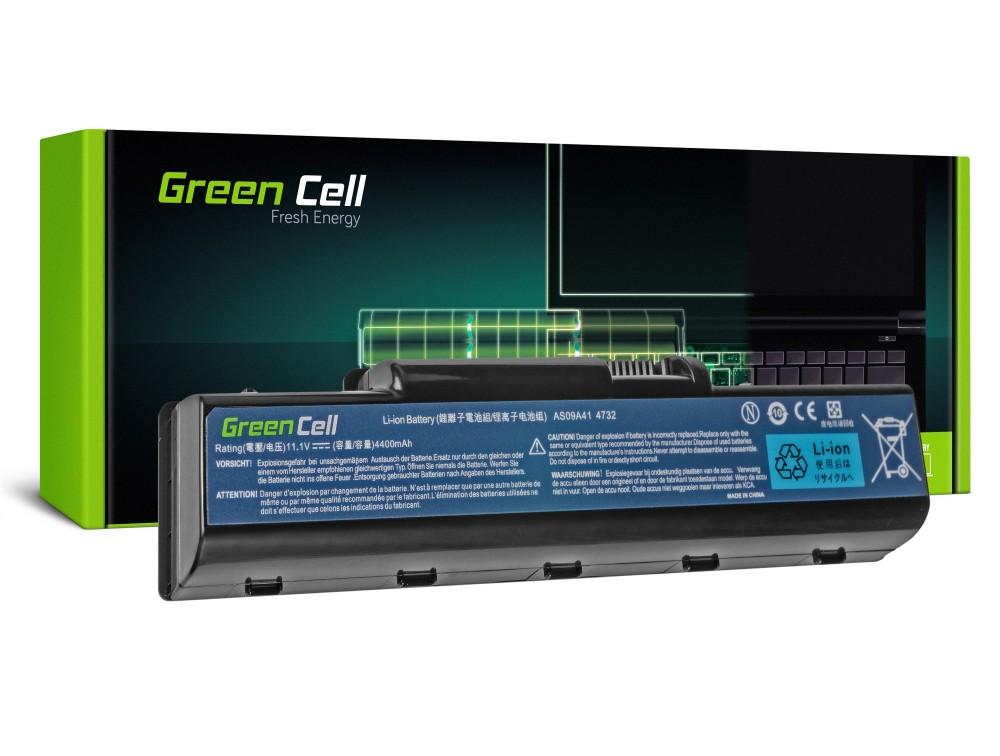 Батерия  за лаптоп Acer Aspire 5532 5732Z 5734Z eMachines E525 E625 E725 G430 G525 G625 AS09A31 AS09A41  11.1V 4400mAh GREEN CELL