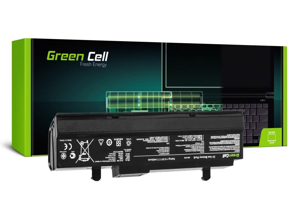 Батерия  за лаптоп Asus Eee-PC 1015 1215 1215N 1215B (black) / 11,1V 4400mAh GREEN CELL