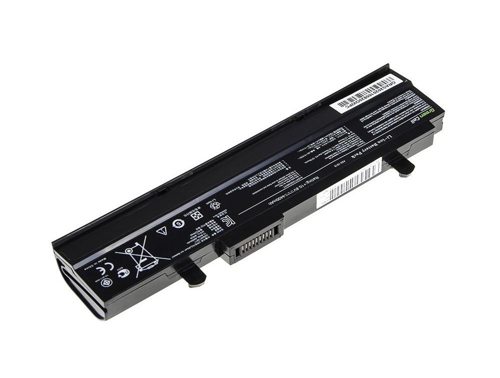 Батерия  за лаптоп Asus Eee-PC 1015 1215 1215N 1215B (black) / 11,1V 4400mAh GREEN CELL