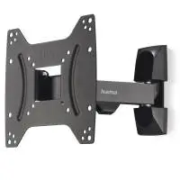 Стенна стойка за TV, Fullmotion, 122см, 48", 1 рамо , 1 звезда,200x200, черна