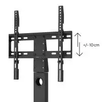 Стойка за TV HAMA, въртяща се, регулируема на височина, 140 см (55") до 30 кг