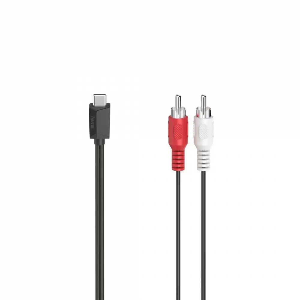 HAMA Audio cable, USB-C - RCA, stereo, 1.50 m