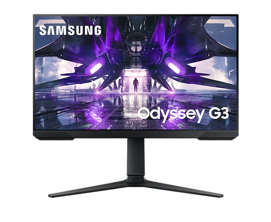 Монитор SAMSUNG Odyssey G30 LS24AG300NRXEN, 24", VA, FHD 1920x1080, 144Hz, 1ms, AMD FreeSync Premium, HDMI, DP