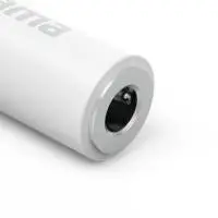 HAMA Адаптер Lightning - 3,5 mm жак, Aux адаптер, 90&deg;, бял