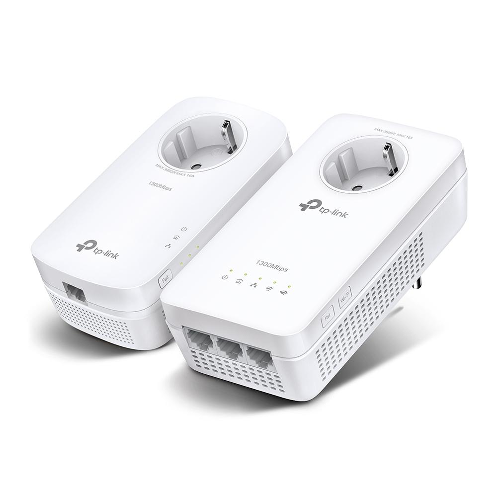 PowerLine адаптер TP-Link TL-WPA8631P ac Wi-Fi Kit AV1300 Gigabit
