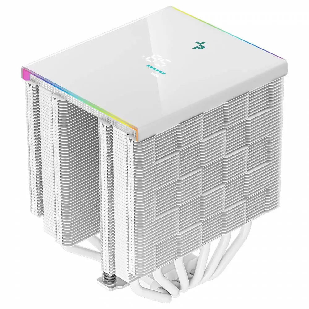 Охлаждане за процесор DeepCool AK620 DIGITAL White