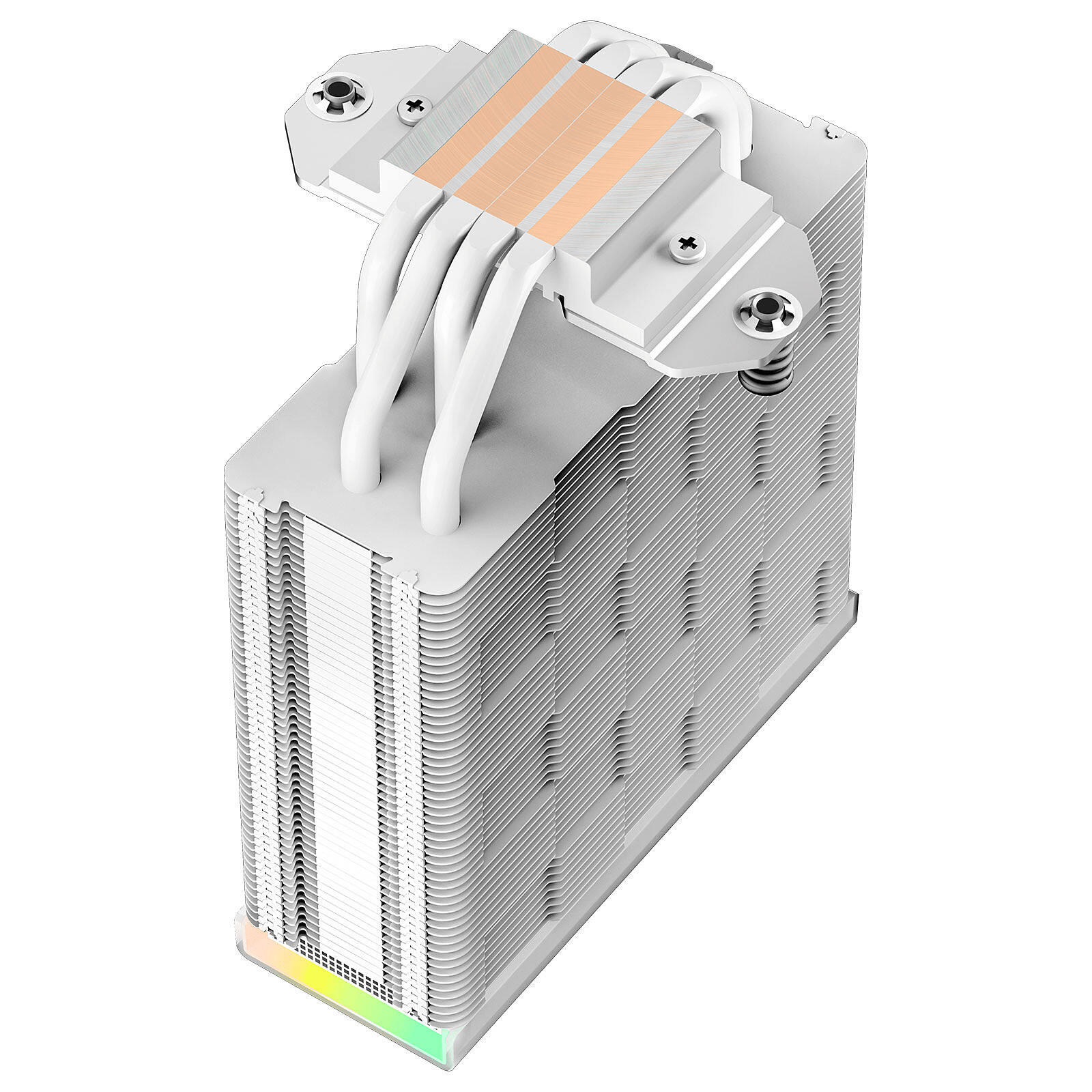 Охладител за процесор DeepCool AK400 DIGITAL White CPU Cooler