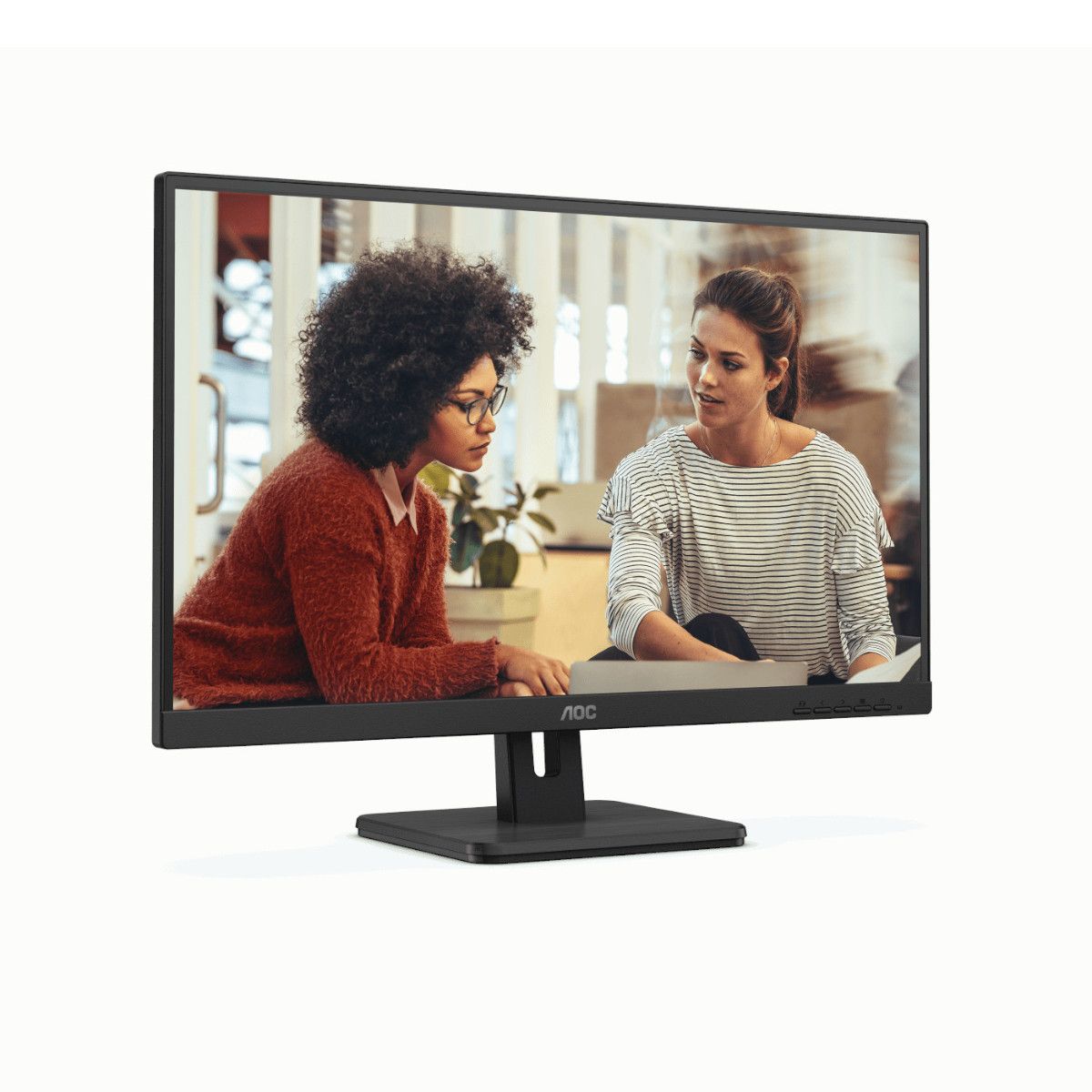 Монитор AOC 27E3UM, 27", VA, FHD 1920x1080, 75Hz, 4ms, HDMI, VGA, DP