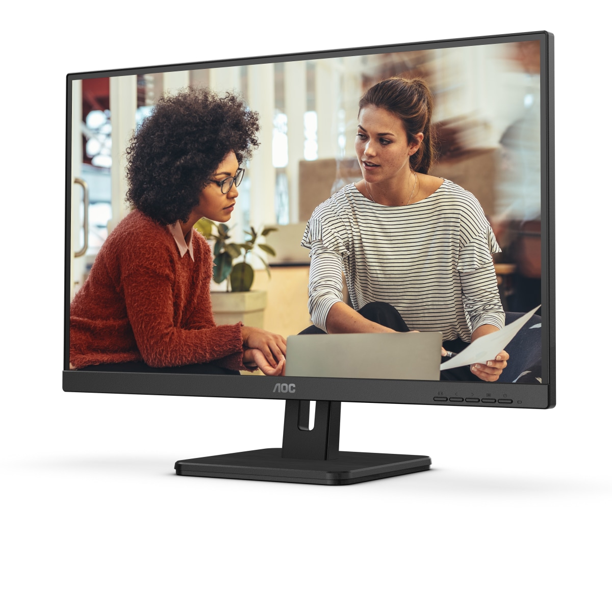 Монитор AOC 27E3UM, 27", VA, FHD 1920x1080, 75Hz, 4ms, HDMI, VGA, DP