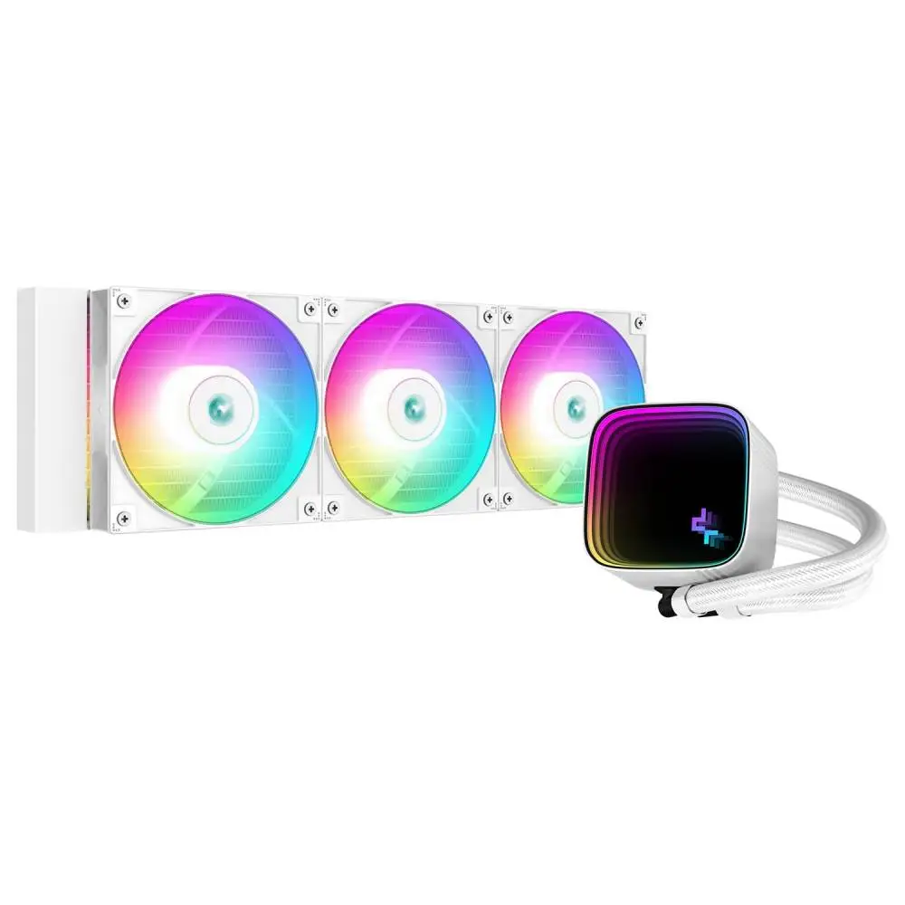 Водно охлаждане за процесор DeepCool LS720 SE White AIO Liquid Cooler