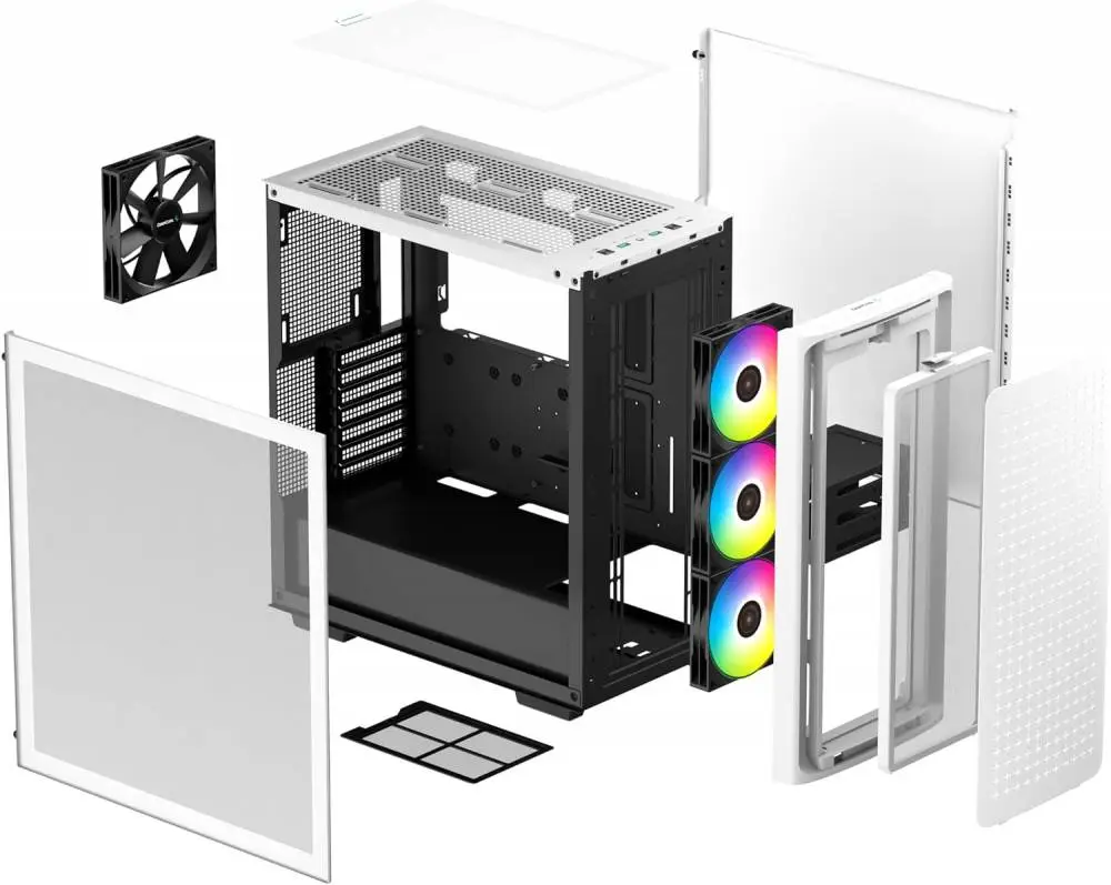 Кутия DeepCool CK560 WH Mid-Tower ATX Case