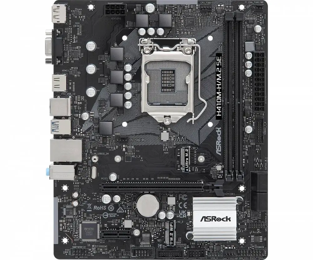 Дънна платка ASROCK H410M-H/M.2 SE LGA1200