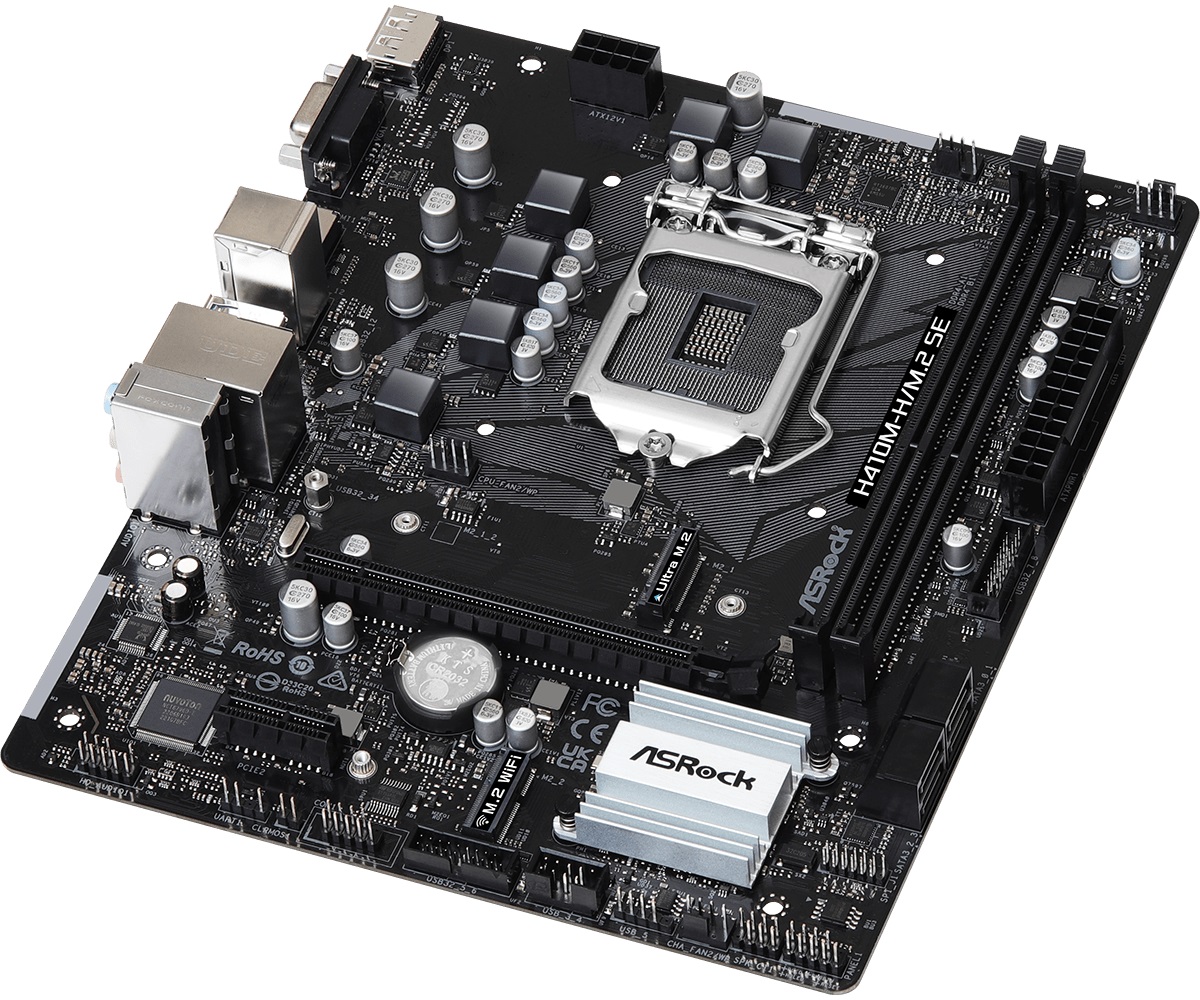 Дънна платка ASROCK H410M-H/M.2 SE LGA1200