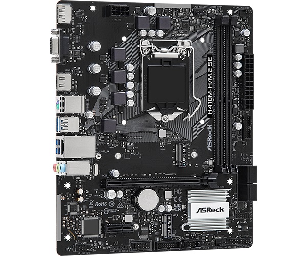 Дънна платка ASROCK H410M-H/M.2 SE LGA1200