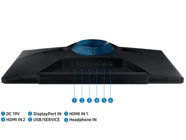 Монитор SAMSUNG Odyssey G51C LS27CG510EUXEN, 27", VA, WQHD 2560x1440, 165Hz, 1ms, HDR10, HDMI, DP, AMD FreeSync Premium