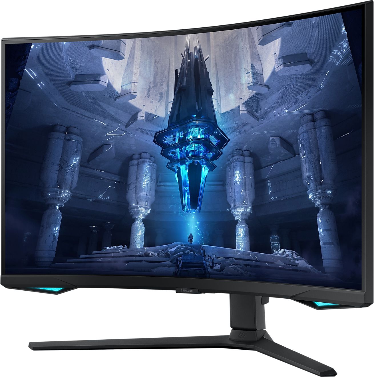 Монитор SAMSUNG Odyssey Neo G7 G75NB LS32BG750NPXEN, 32", VA Curved, UHD 3840x2160, 165Hz, 1ms, HDR, AMD FreeSync Premium, DP, HDMI, USB