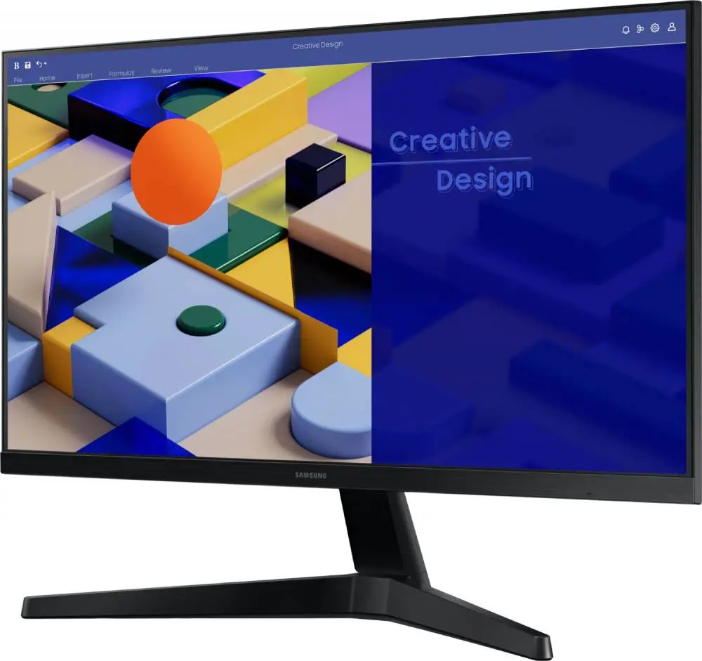 Монитор Samsung Essential S31C LS24C314EAUXEN, 27", IPS, FHD 1920x1080, 75Hz, 5ms, HDMI, AMD FreeSync