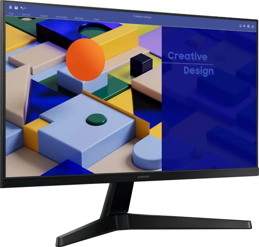 Монитор Samsung Essential S31C LS24C314EAUXEN, 27", IPS, FHD 1920x1080, 75Hz, 5ms, HDMI, AMD FreeSync