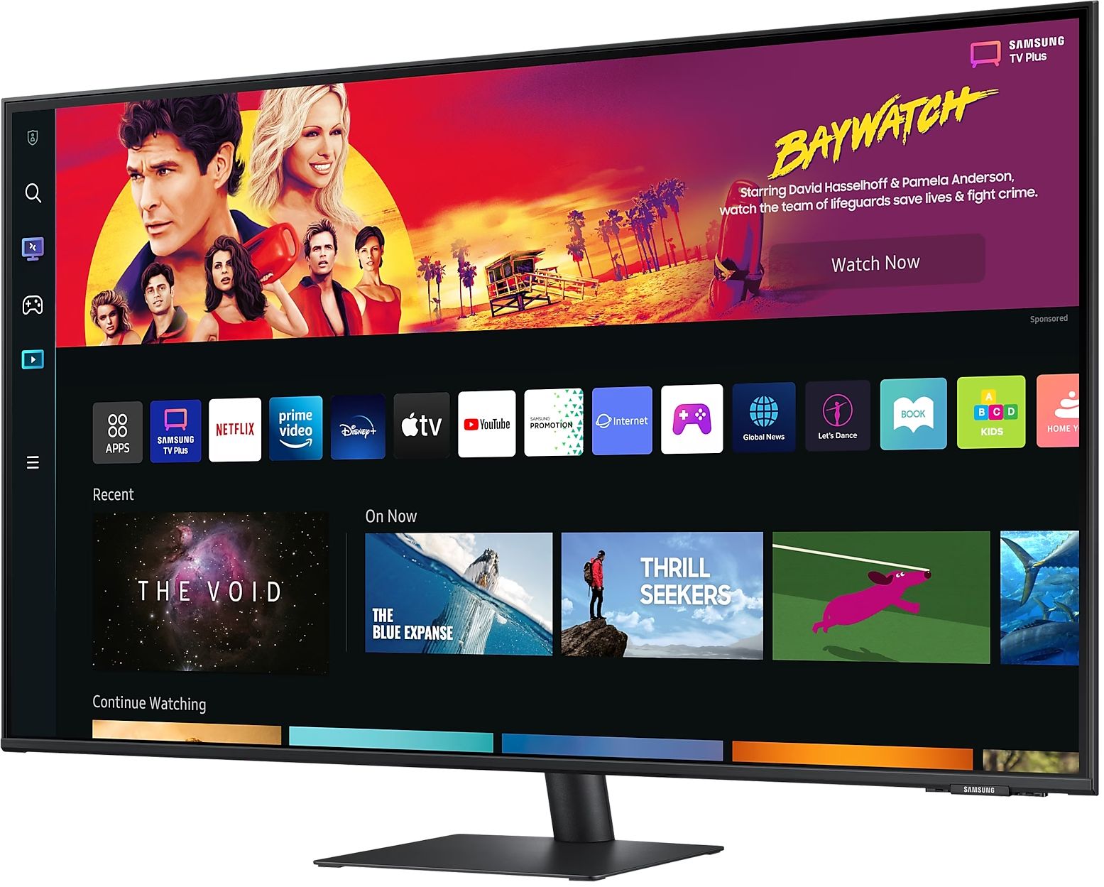Monitor SAMSUNG 43" LS43BM700UPXEN Smart TV, VA, UHD 4K 3840x2160, 4ms, 60Hz, HDR10, Tizen OS, HDMI, USB Type-C