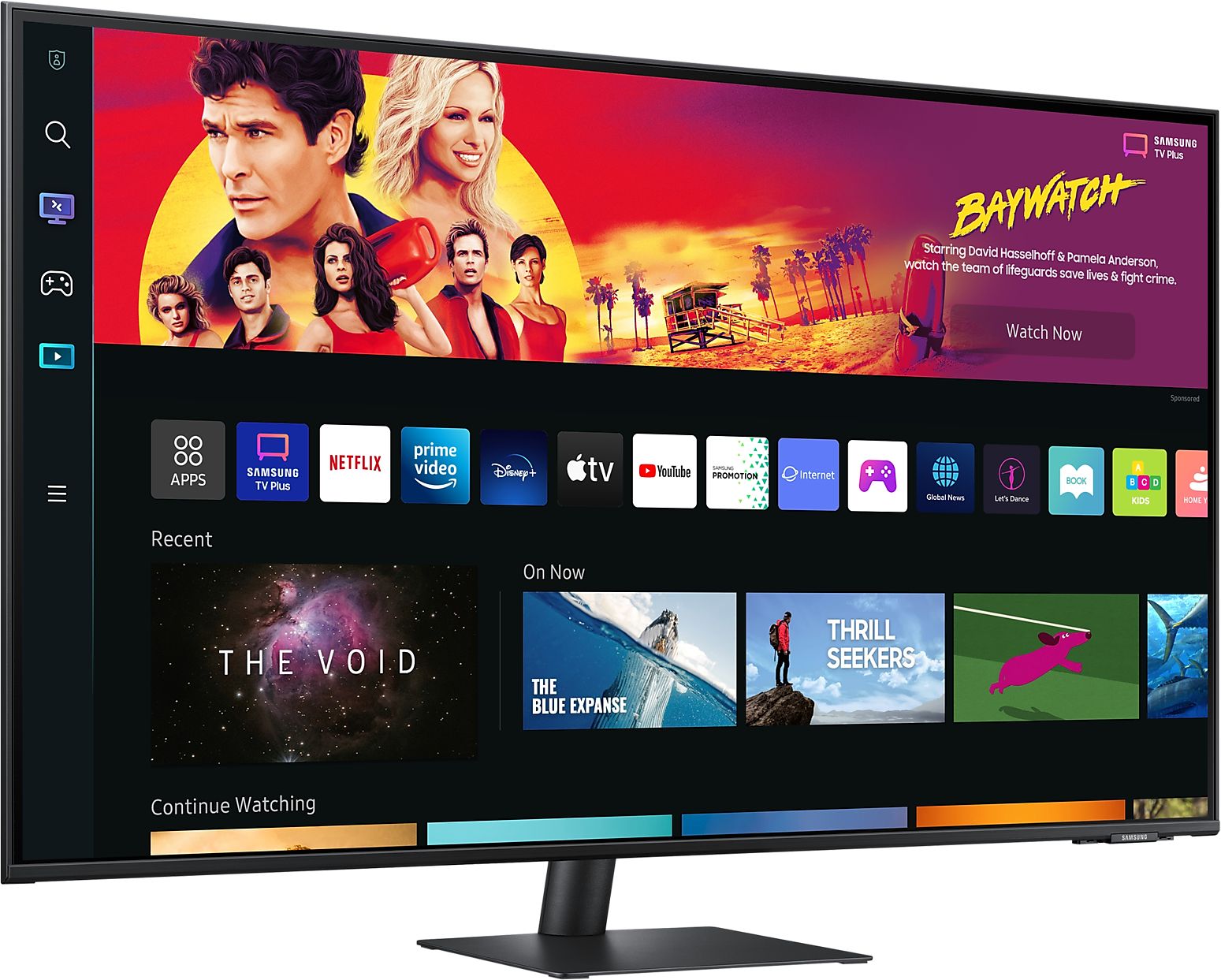 Monitor SAMSUNG 43" LS43BM700UPXEN Smart TV, VA, UHD 4K 3840x2160, 4ms, 60Hz, HDR10, Tizen OS, HDMI, USB Type-C