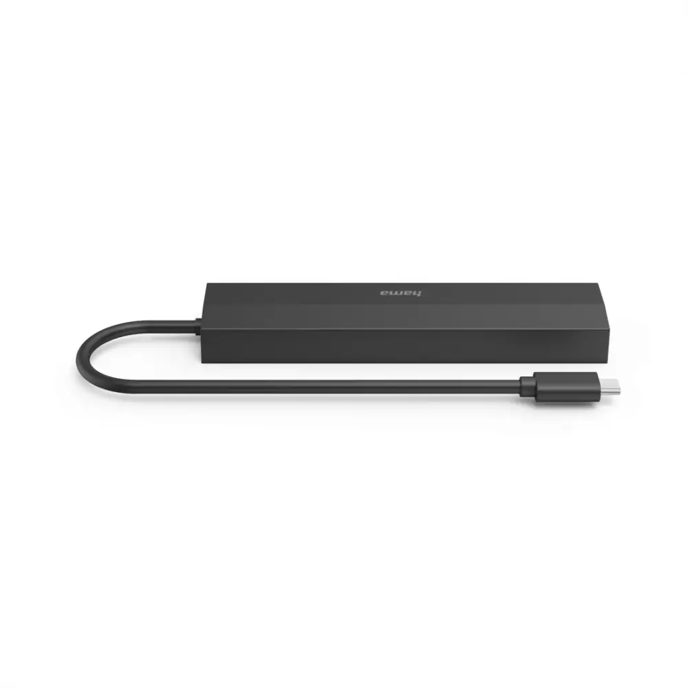 HAMA USB-C хъб, мултипорт, 6 порта, 3 x USB-A, USB-C, HDMI&trade;, LAN/Ethernet