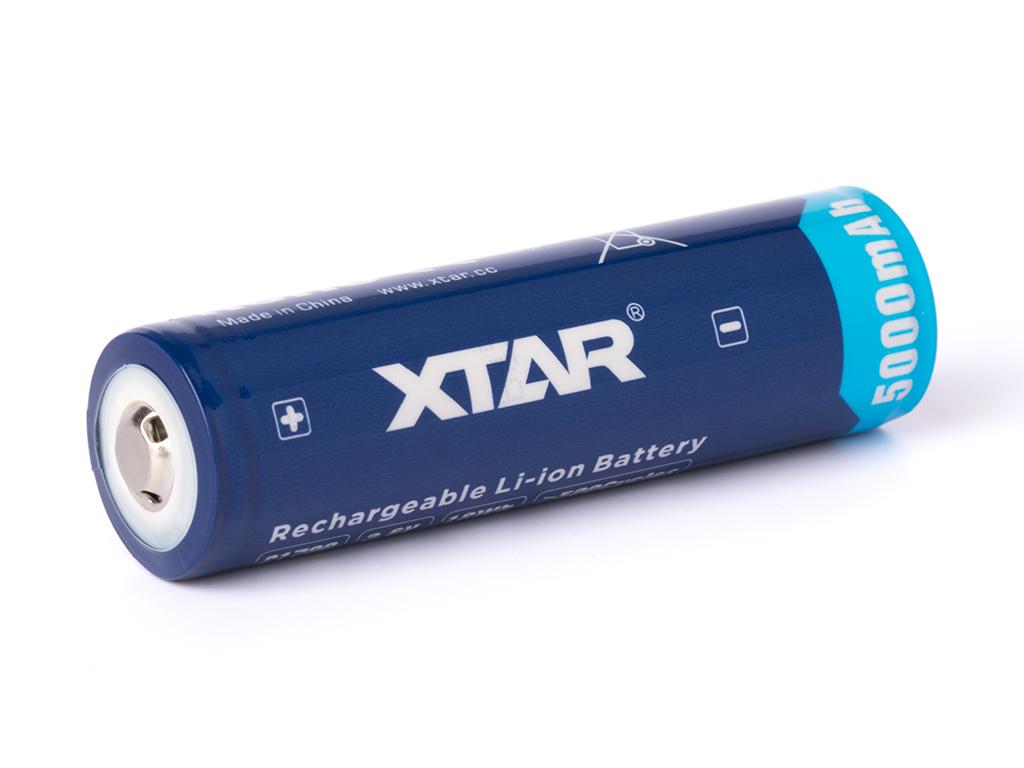 Batería recargable LiIon 21700 3,7V 5000mAh XTAR