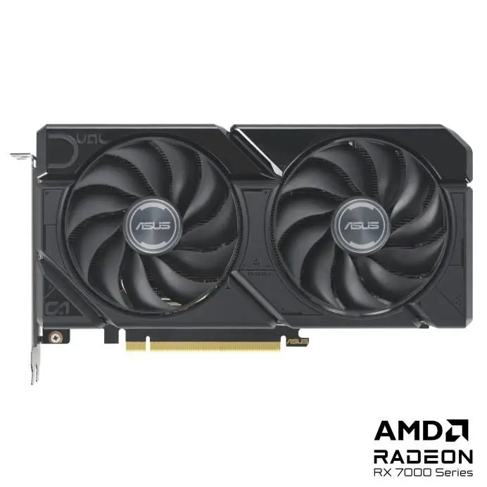 Видео карта ASUS Dual Radeon RX 7600 XT OC Edition 16GB GDDR6 - 90YV0K21-M0NA00