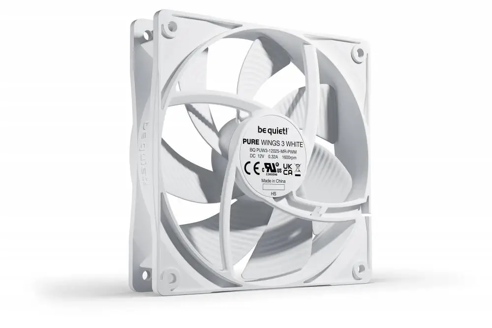 Вентилатор be quiet! Pure Wings 3 120mm PWM White - BL110