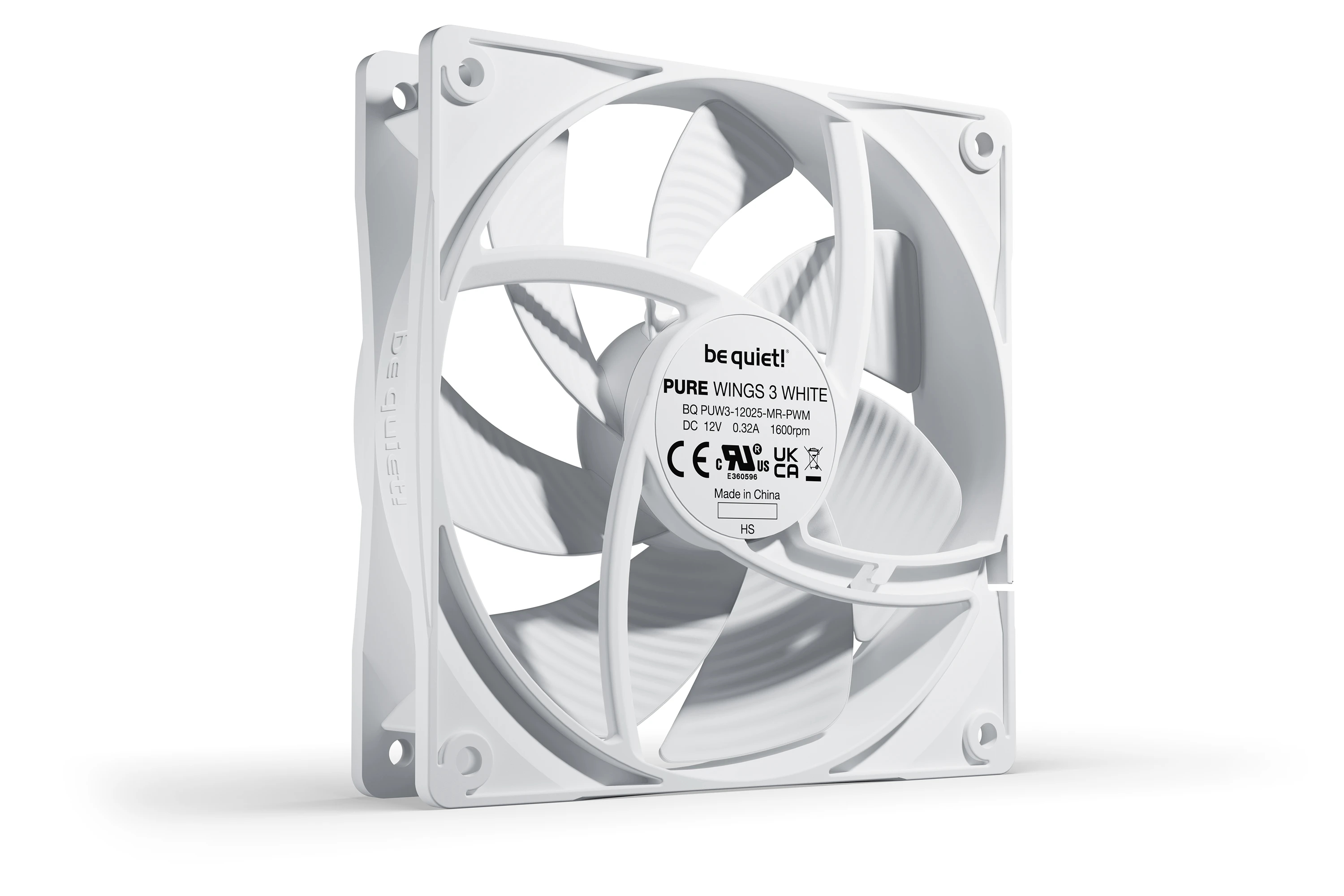 Вентилатор be quiet! Pure Wings 3 120mm PWM White - BL110
