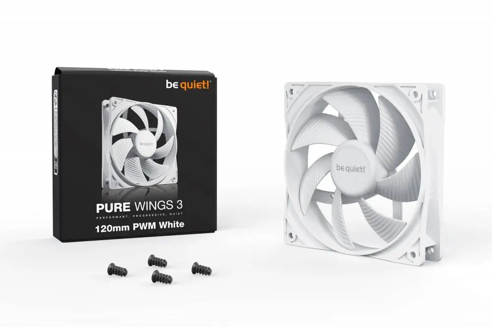 Вентилатор be quiet! Pure Wings 3 120mm PWM White - BL110