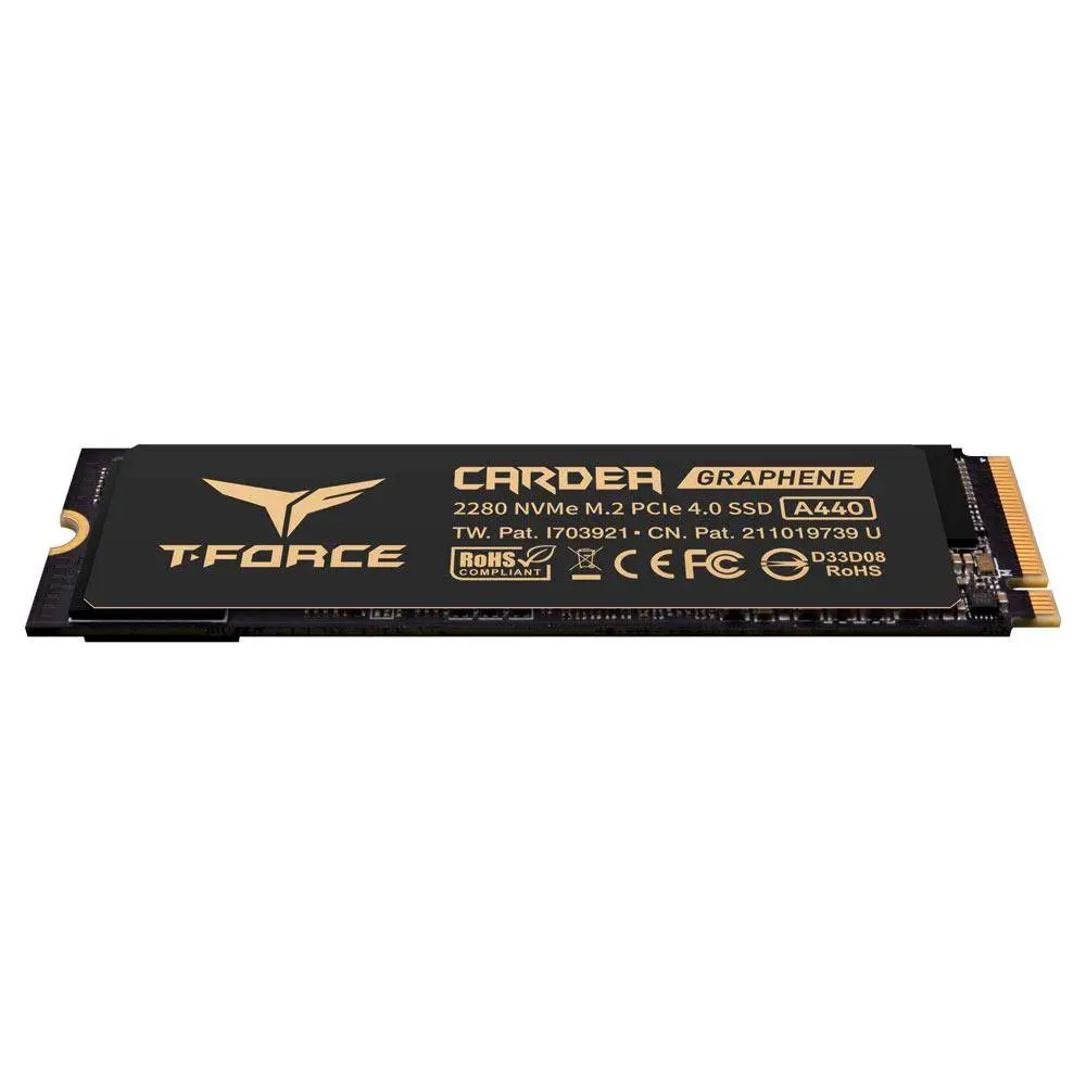 Диск SSD Team Group T-Force Cardea A440 1TB M.2 2280 NVMe PCIe Gen4x4 NVMe Heatsink - TM8FPZ001T0C327 