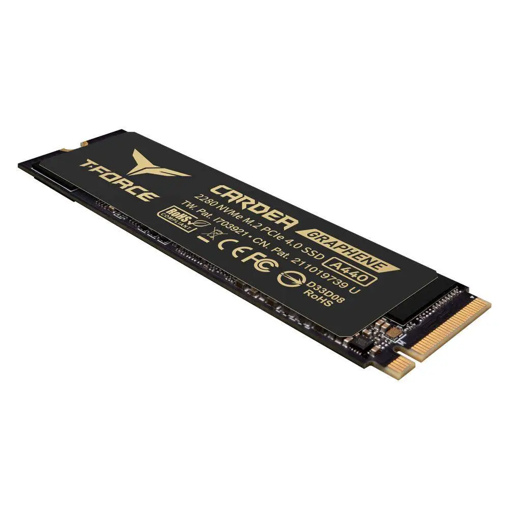 Диск SSD Team Group T-Force Cardea A440 1TB M.2 2280 NVMe PCIe Gen4x4 NVMe Heatsink - TM8FPZ001T0C327 