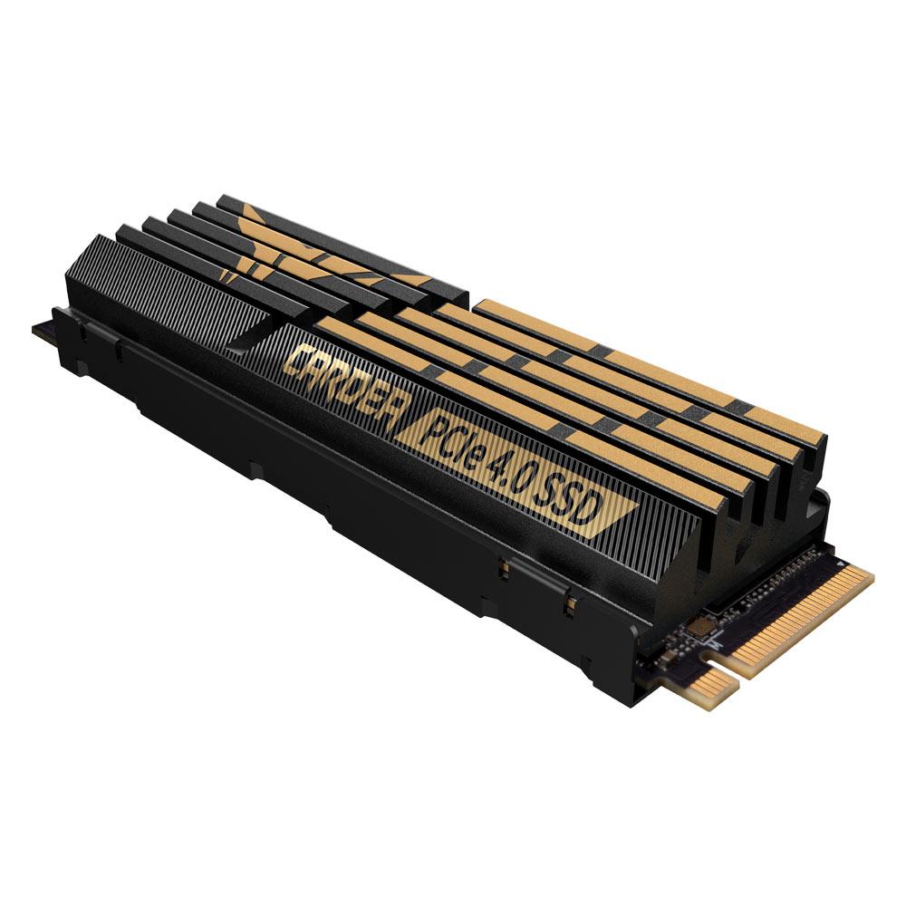 Диск SSD Team Group T-Force Cardea A440 1TB M.2 2280 NVMe PCIe Gen4x4 NVMe Heatsink - TM8FPZ001T0C327 