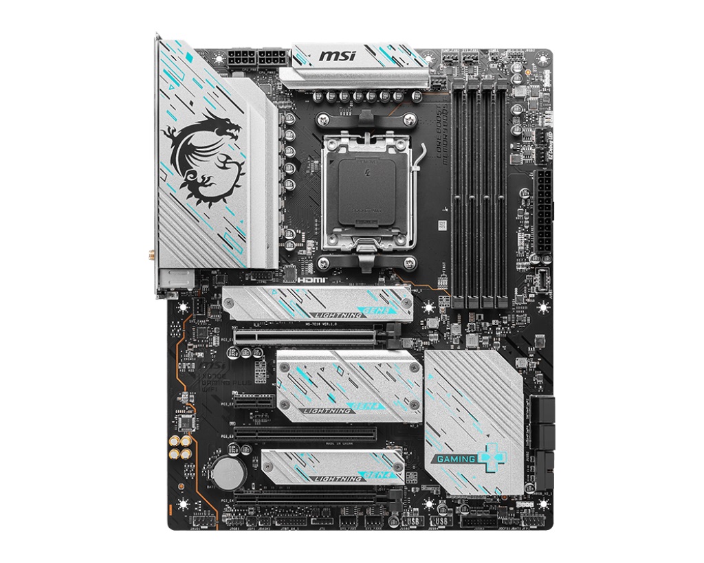 Дънна платка MSI X670E GAMING PLUS WIFI AM5 -	911-7E16-003