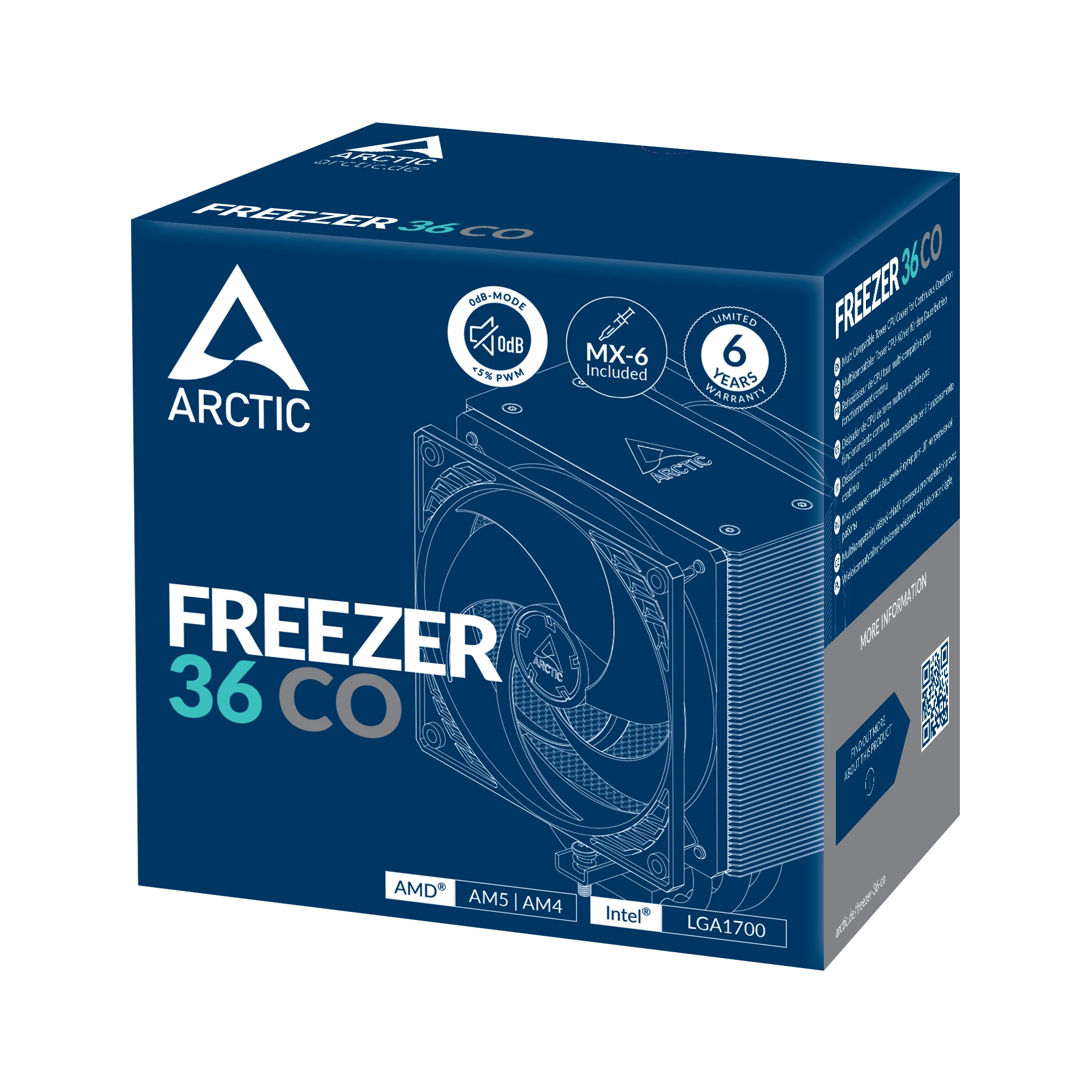 Охладител за процесор Arctic Freezer 36 CO - ACFRE00122A