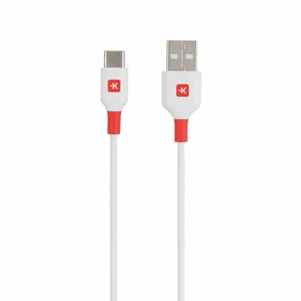 Câble Skross, USB-C - USB-A 2.0 mâle, 1.2m, Blanc