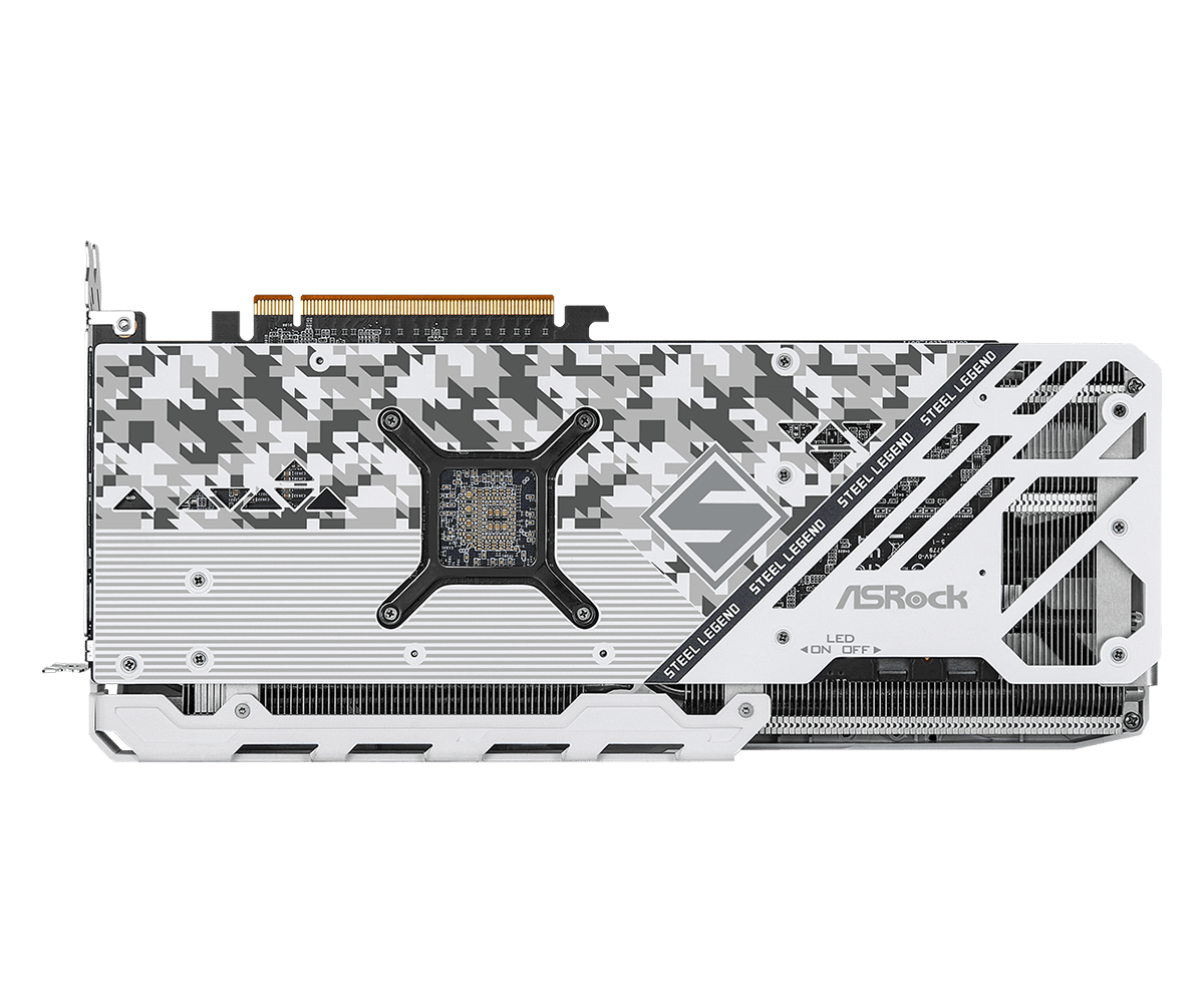 ASRock AMD RADEON RX 7900 GRE Steel Legend 16GB OC GDDR6 Video Card