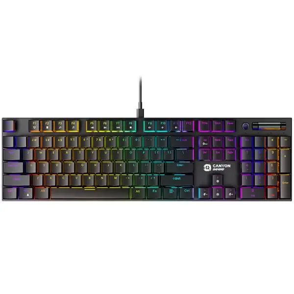 Геймърска клавиатура CANYON Cometstrike GK-55 - CND-SKB55-US