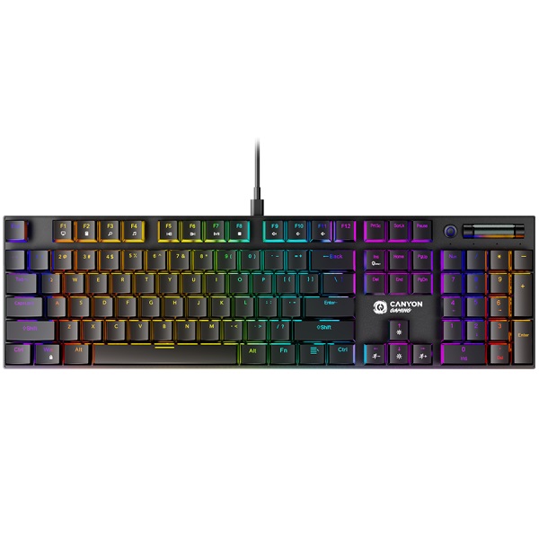 Геймърска клавиатура CANYON Cometstrike GK-55 - CND-SKB55-US