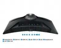 Монитор Samsung Odyssey G6 G650, 27" VA Curved, QHD 2560x1440 , 240Hz, 1 ms, AMD FreeSync, DP, HDMI, Black