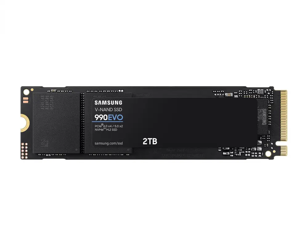 Δίσκος SSD SAMSUNG 990 EVO 2TB M.2 2280 NVMe PCIe 4.0 x4 / 5.0 x2 - MZ-V9E2T0BW