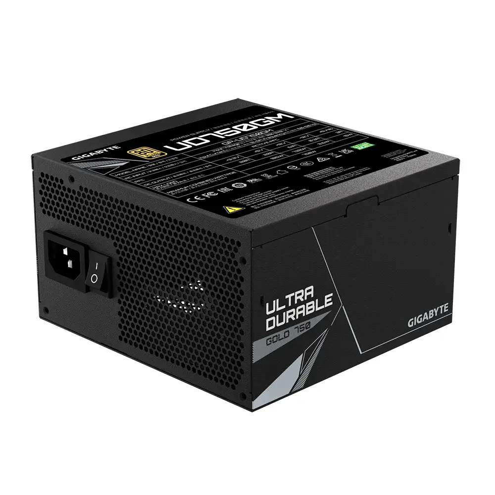 Захранване Gigabyte UD750GM 750W 80 Plus Gold Modular