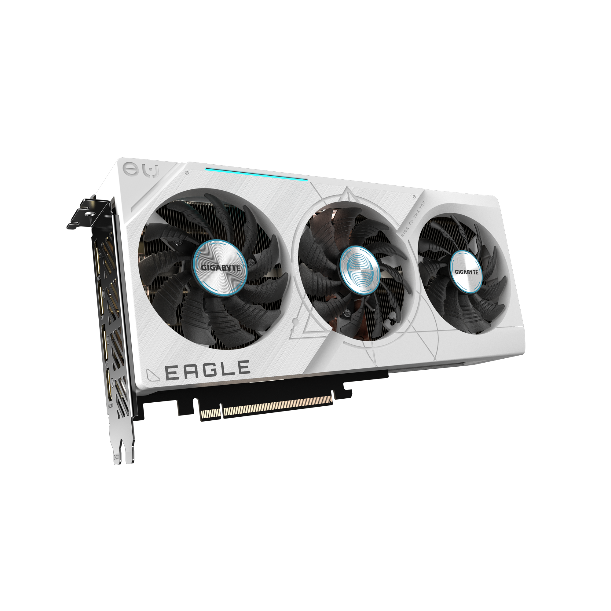 Видео карта Gigabyte GeForce RTX 4070 Ti SUPER EAGLE OC ICE 16GB GDDR6X