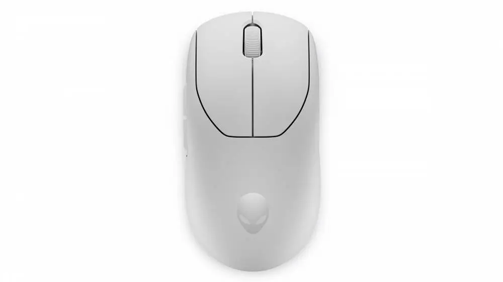 Mouse da gaming Alienware Pro Wireless Gaming Mouse Lunar Light - 545-BBFN-14