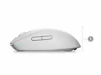 Геймърска мишка Alienware Pro Wireless Gaming Mouse Lunar Light - 545-BBFN-14