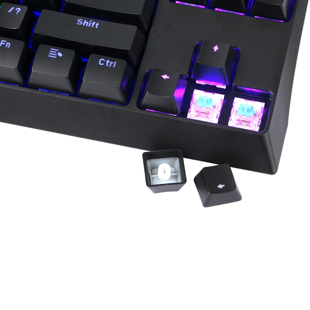 Геймърска механична клавиатура MARVO KG953G - Blue switches, 87 keys TKL, RGB