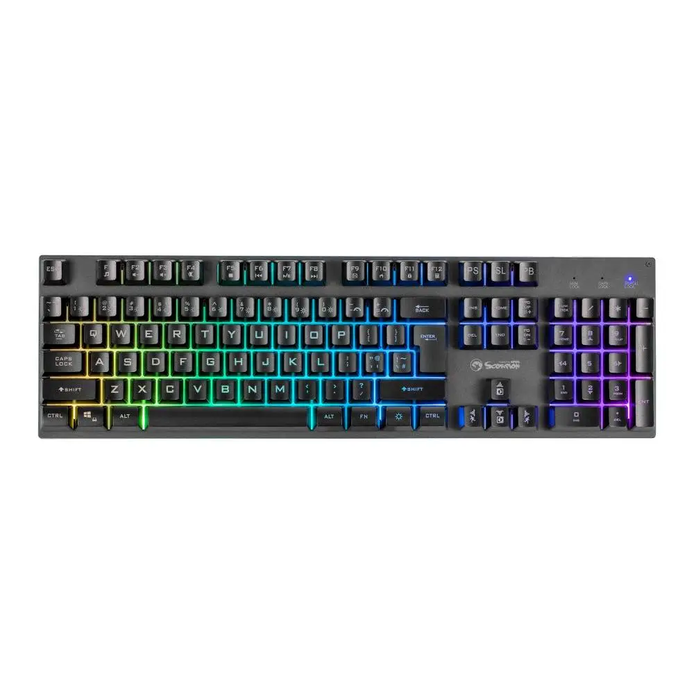 Геймърска клавиатура MARVO K604 - RGB