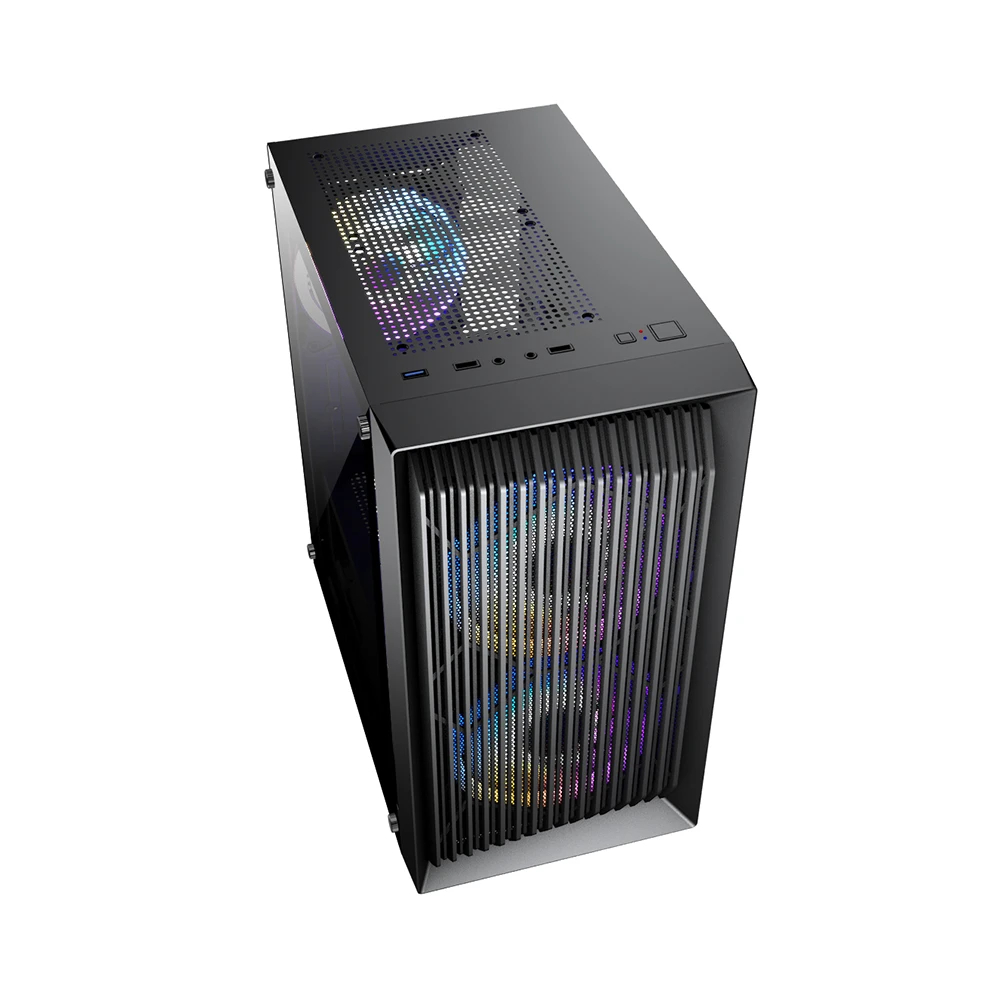 Кутия 1stPlayer BS-2 Case mATX 3 fans included